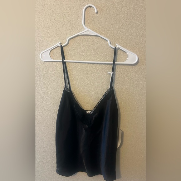 In Bloom By Jonquil Other - In Bloom by Jonquil Black Camisole Pajama Top Size S NWT